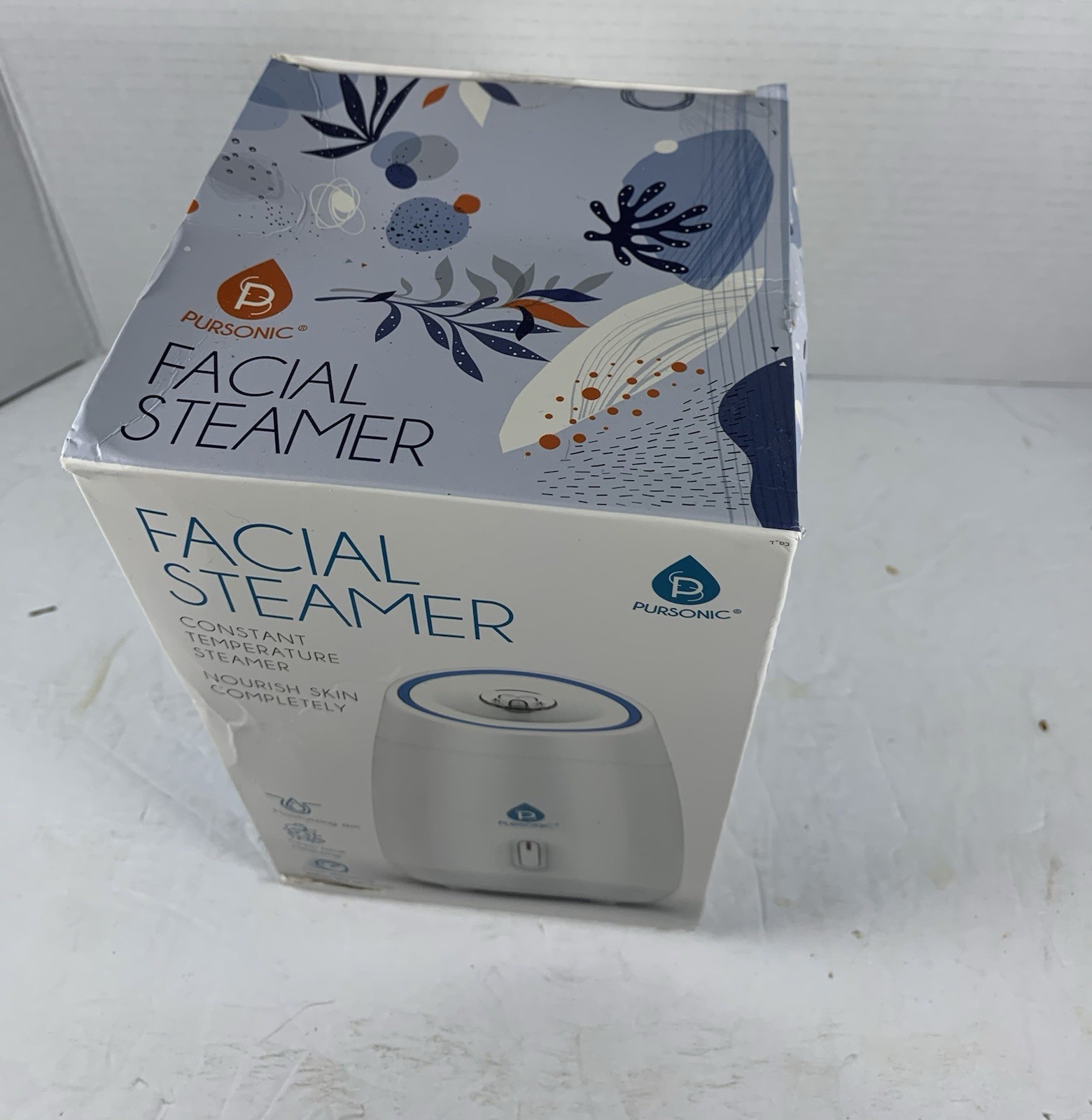Pursonic Facial Steamer Moisturizer Anti-Acne Skin Clean, Refresh & Nourish NEW