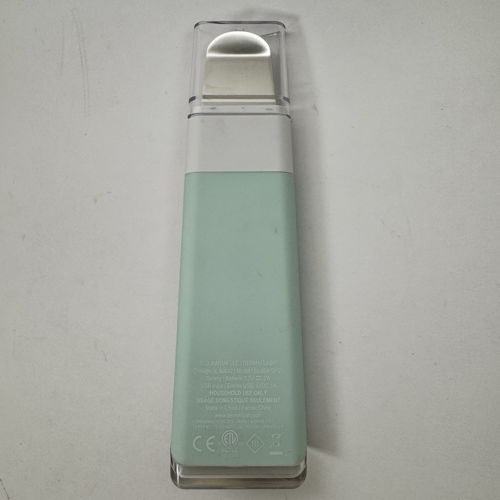 Dermaflash Dermapore Pore Extractor & Serum Infuser Sea Foam Green
