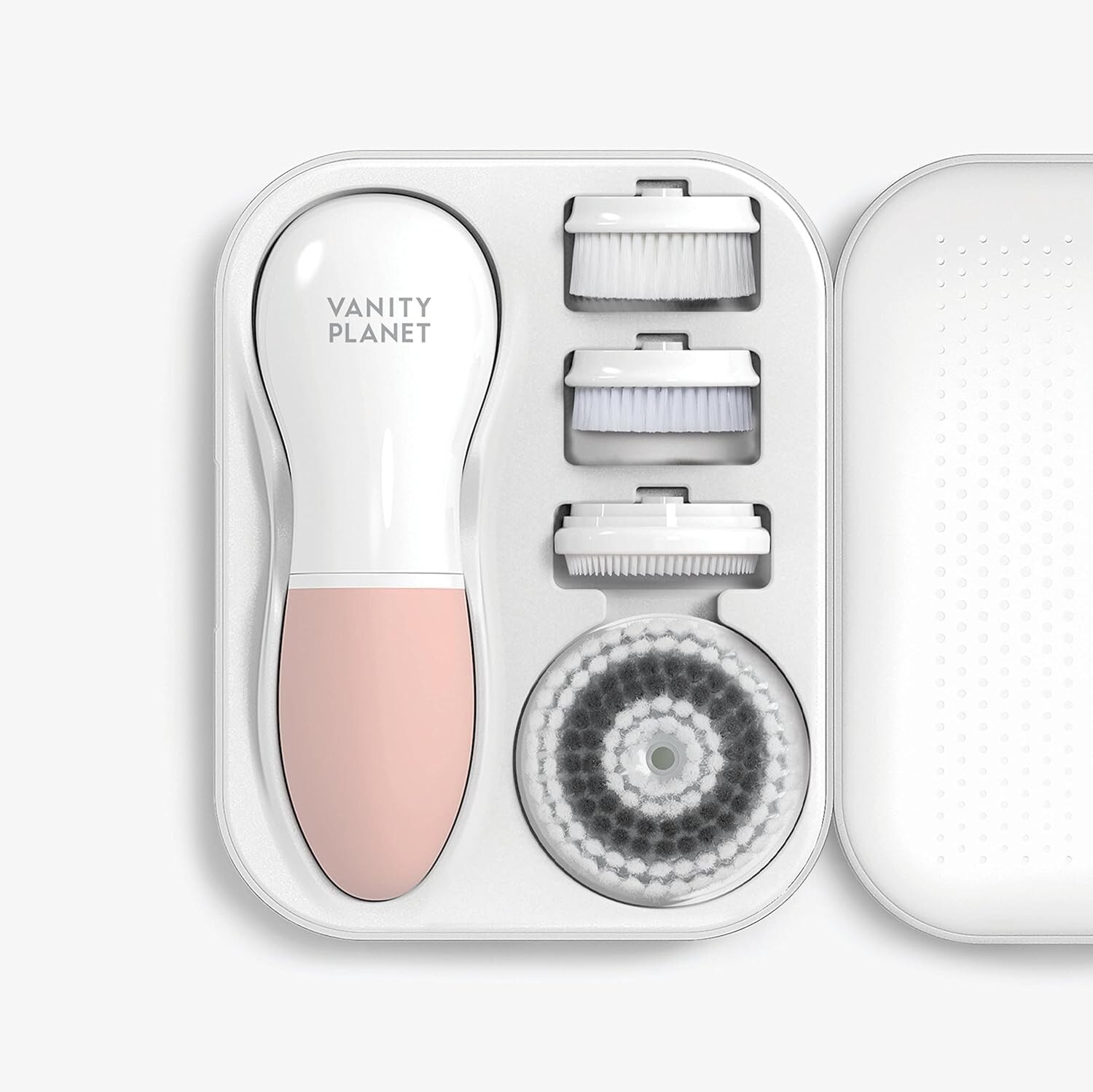 Raedia Daily Facial Cleansing Brush with 4 Interchangeable by Vanity Planet