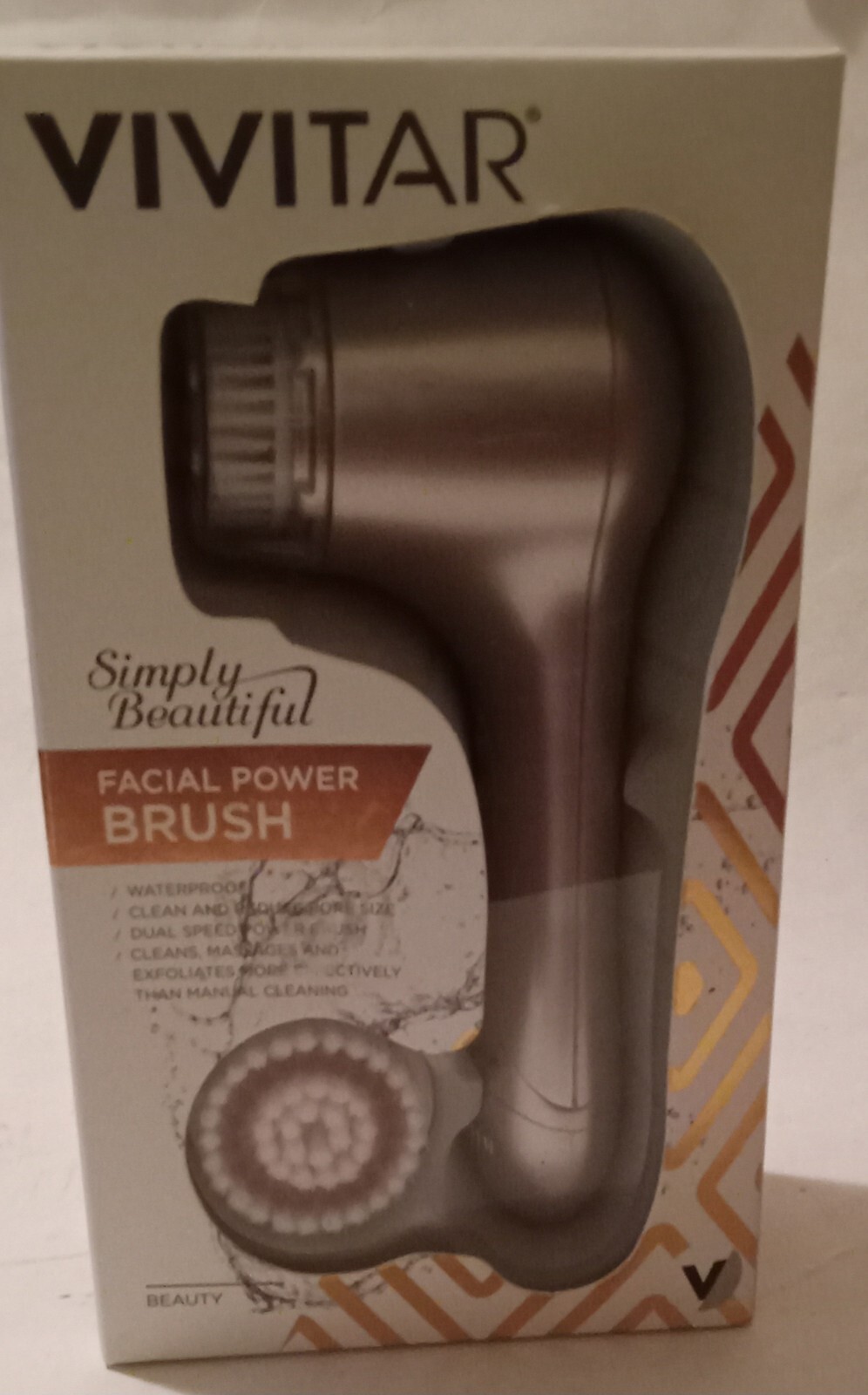 Vivatar Simply Beautiful (Facial Power Brush) Metalic Serie – Silver NEW in BOX