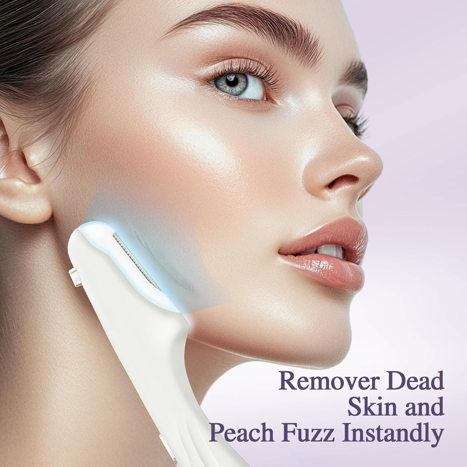 Dermaplane-Razor for Women Face,Sonic Dermaplane,Sonic Dermaplaning Tool,Face Sh