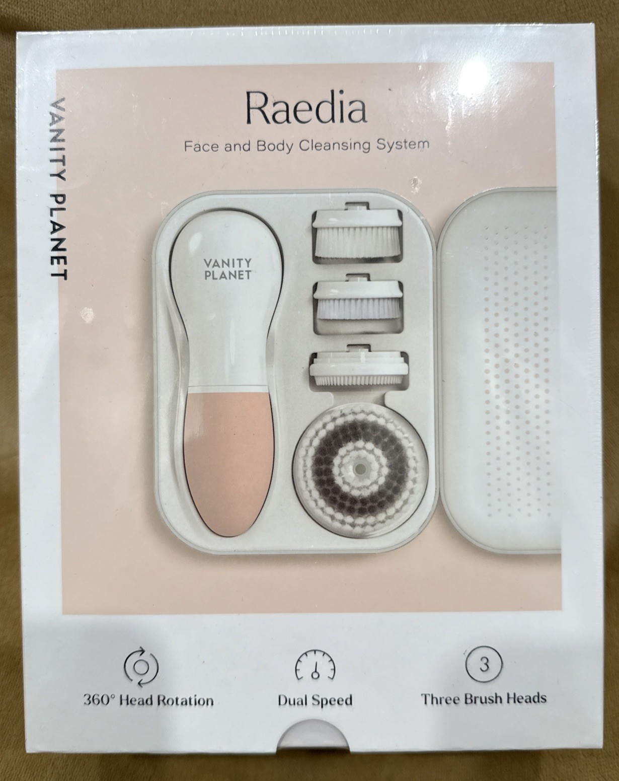 Vanity Planet Raedia Face & Body Cleansing System- BRAND NEW, SEALED!