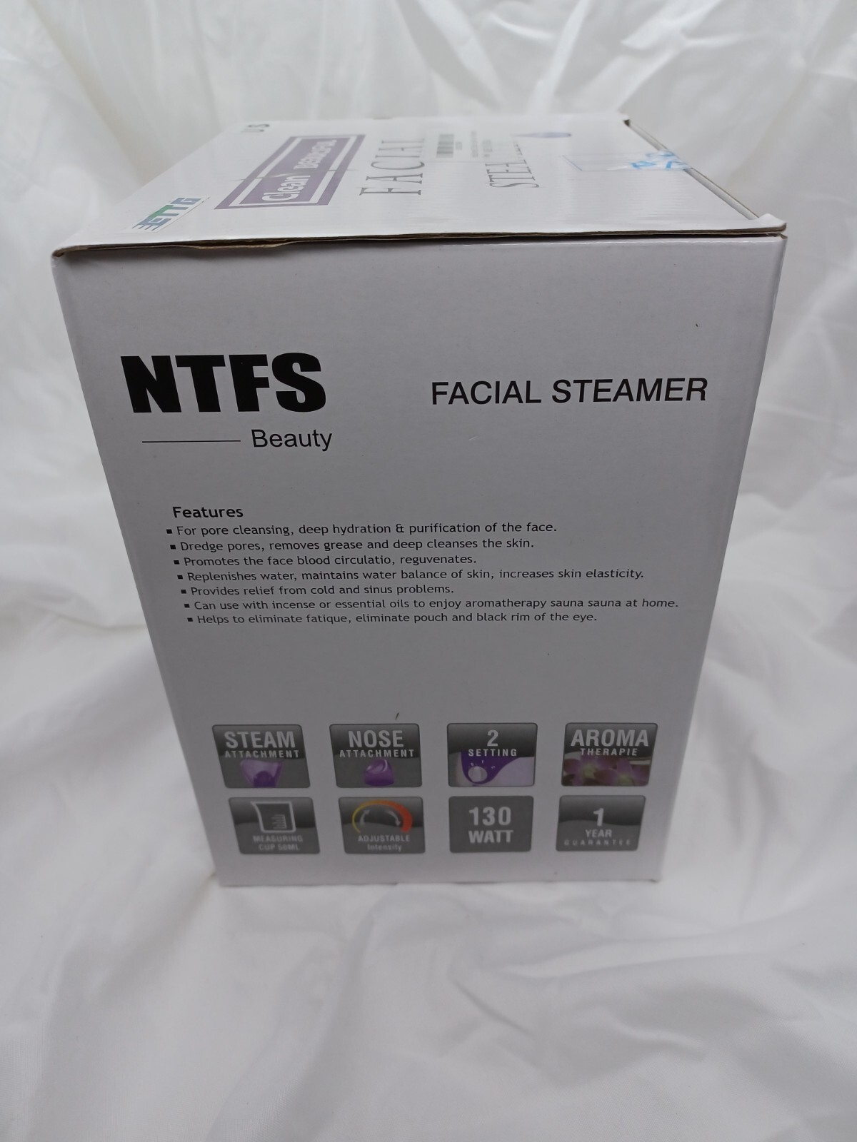 NTFS Beauty Moisturizing Facial Steamer NTFS-618 / Color Purple