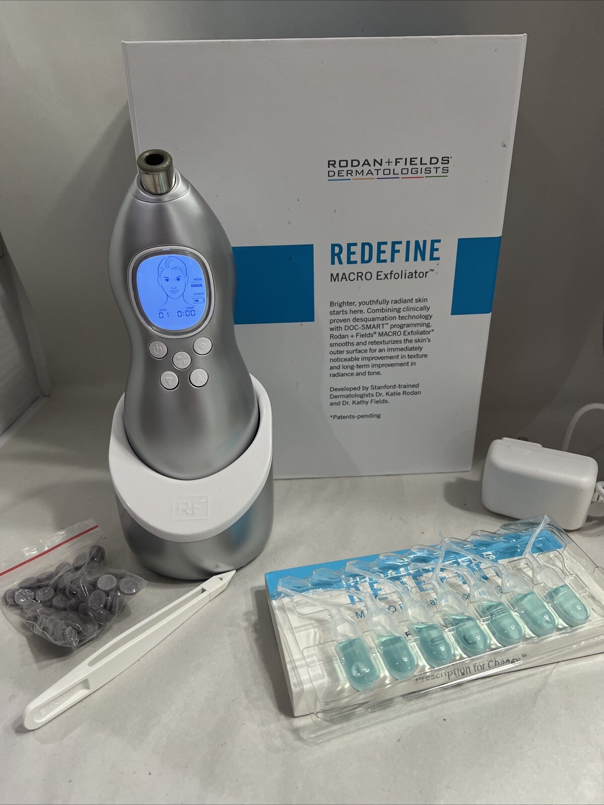 RODAN + FIELDS REDEFINE MACRO EXFOLIATOR SYSTEM 100%AUTHENTIC !!