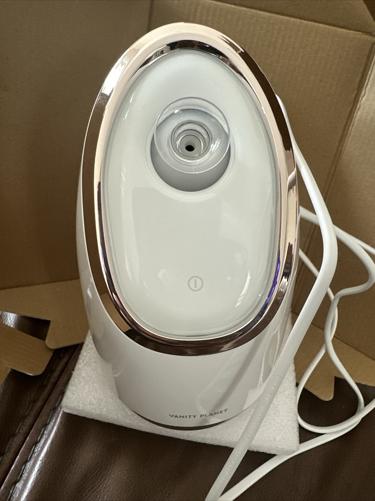 Vanity Planet Aira Ionic Facial Steamer Rose Gold Edition Detox your Skin