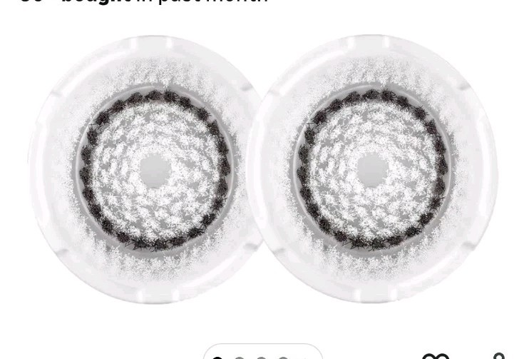 Sensitive Facial Cleansing Brush Head Replacement Compatible with Clarisonic Mia
