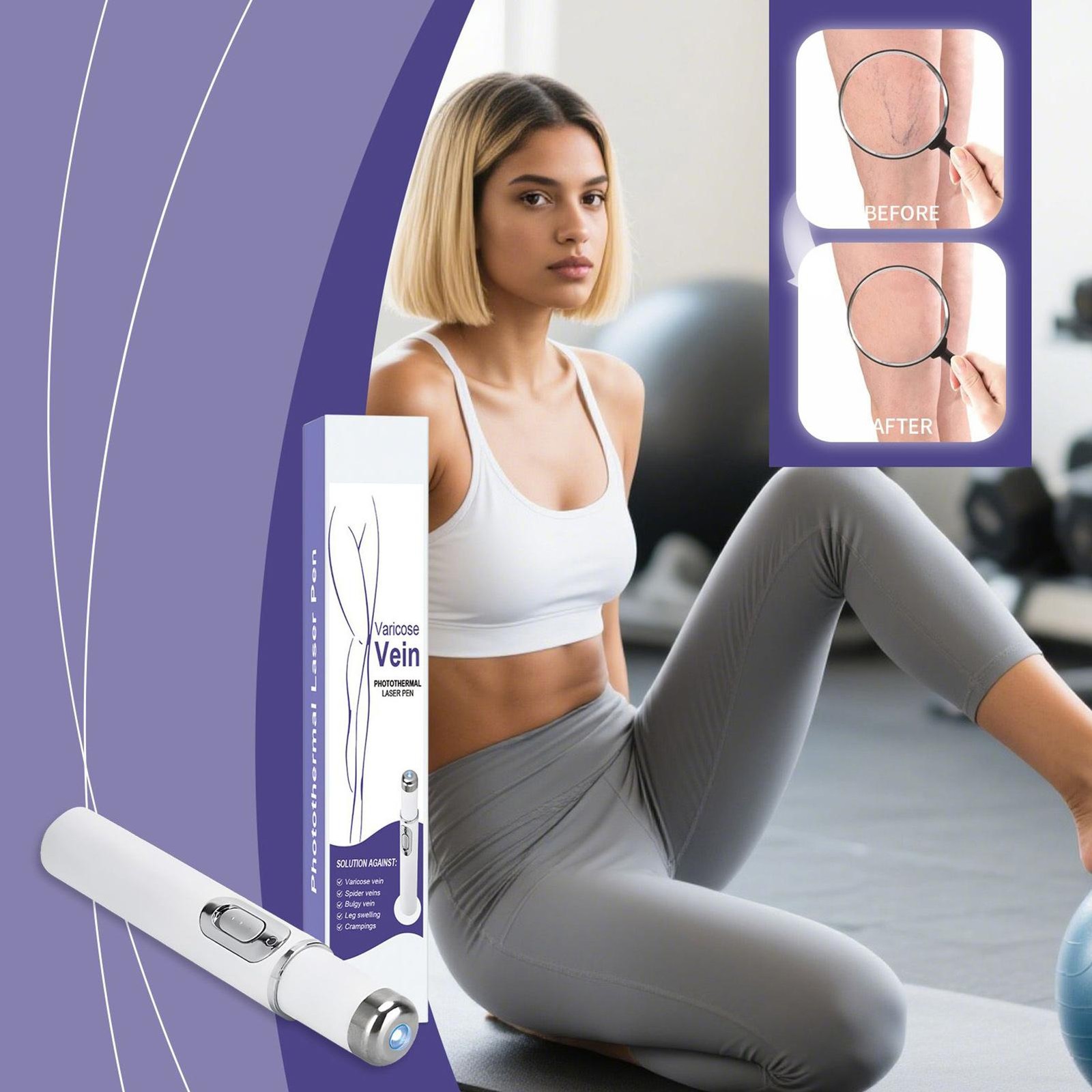 Spider Vein Eraser Skin Tag Remover Pen Wireless Vein Care Pen For Daily Relief