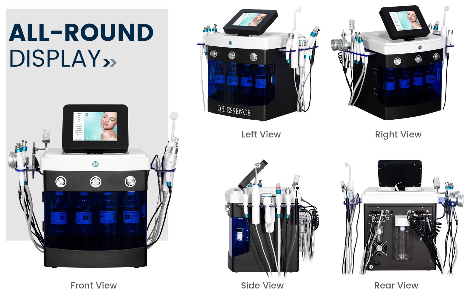 14-in-1 Facial Cleaning Skin brightening Acne Blackhead Removal beauty Machine