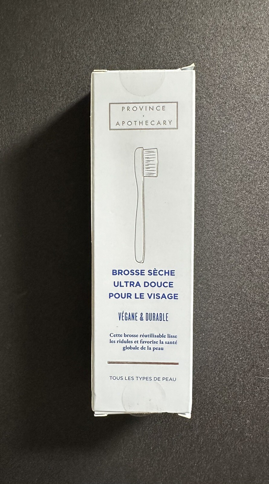 Province Apothecary Ultra Soft Facial Dry Brush 1pcs – All Skin Types