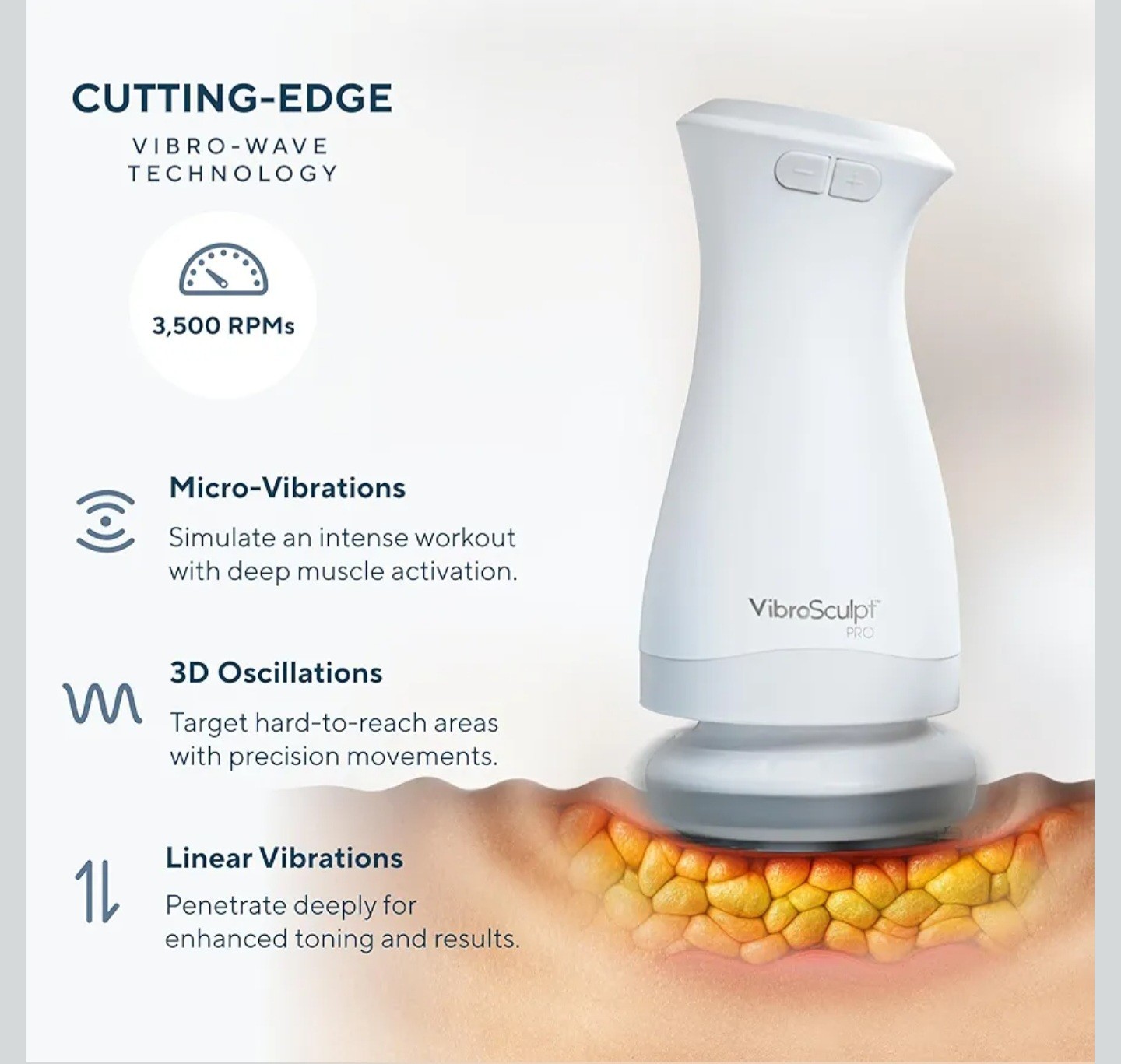 Vibro Sculpt PRO Body Sculpting & Toning Device – Multi-Pad System for Smo