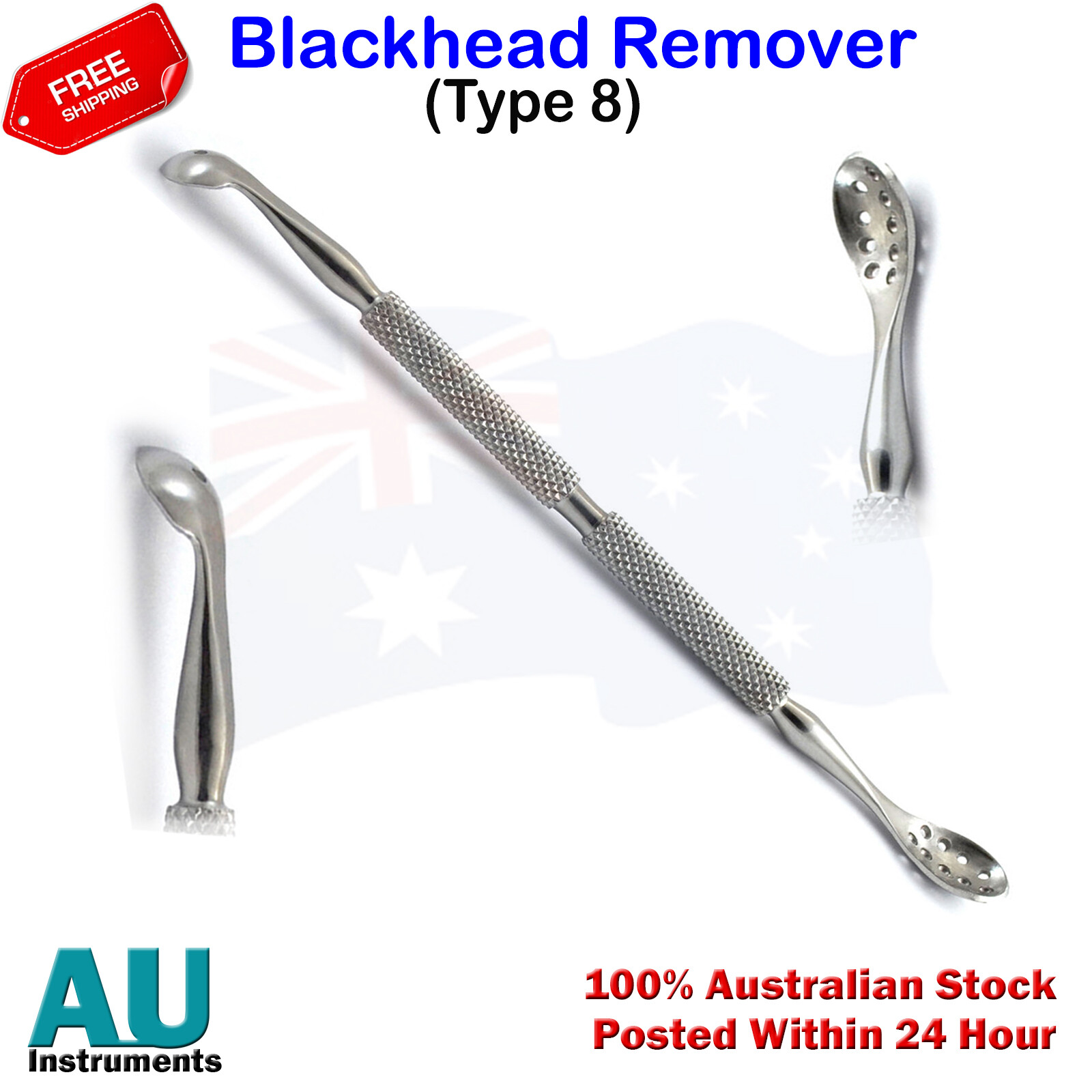 Type 8 Blackhead Remover Acne Belmish Whitehead Remover Skin Care Tool