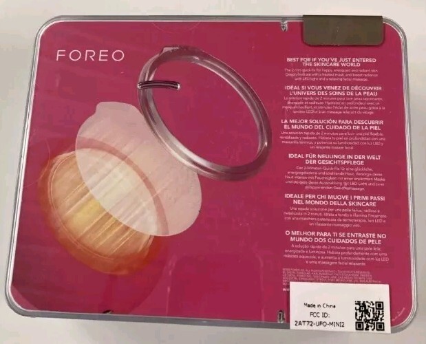 FOREO UFO 3 MINI Deep Hydration Facial Mask Infuser LED Therapy
