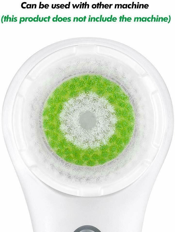 Acne Facial Cleansing Brush Head Replacement for All Clarisonic ( 4 Pack )