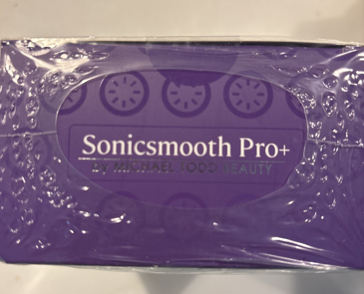 Michael Todd Sonicsmooth Pro+ Dermaplaning System Facial Hair Removal SEALED