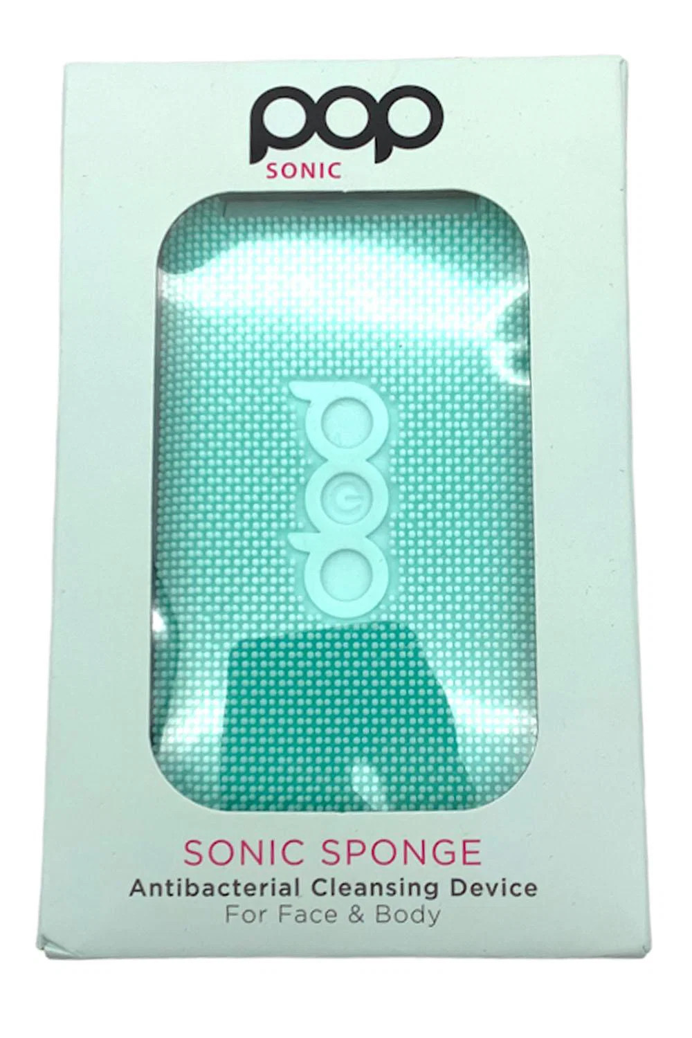 Pop Sonic Sponge Face & Body Cleansing Tool Turquoise