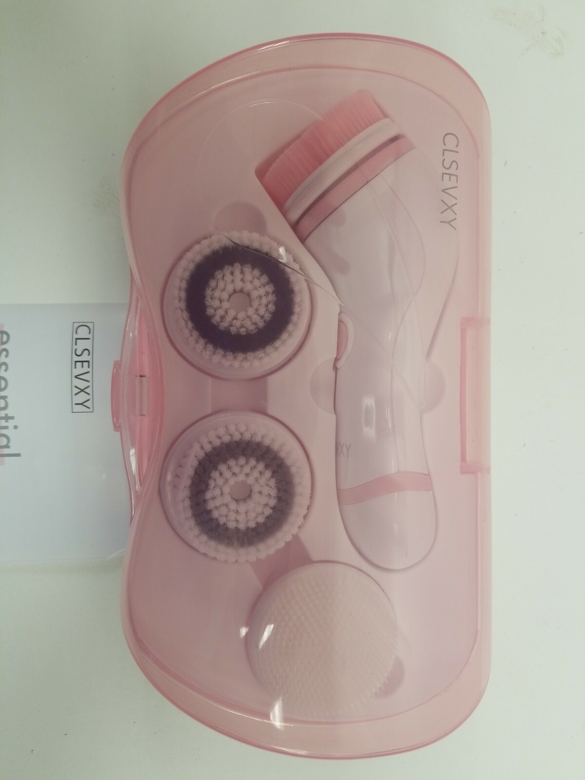 CLSEVXY Essential Skin Spa Facial Cleansing System Exfoliate Cleanse Waterproof