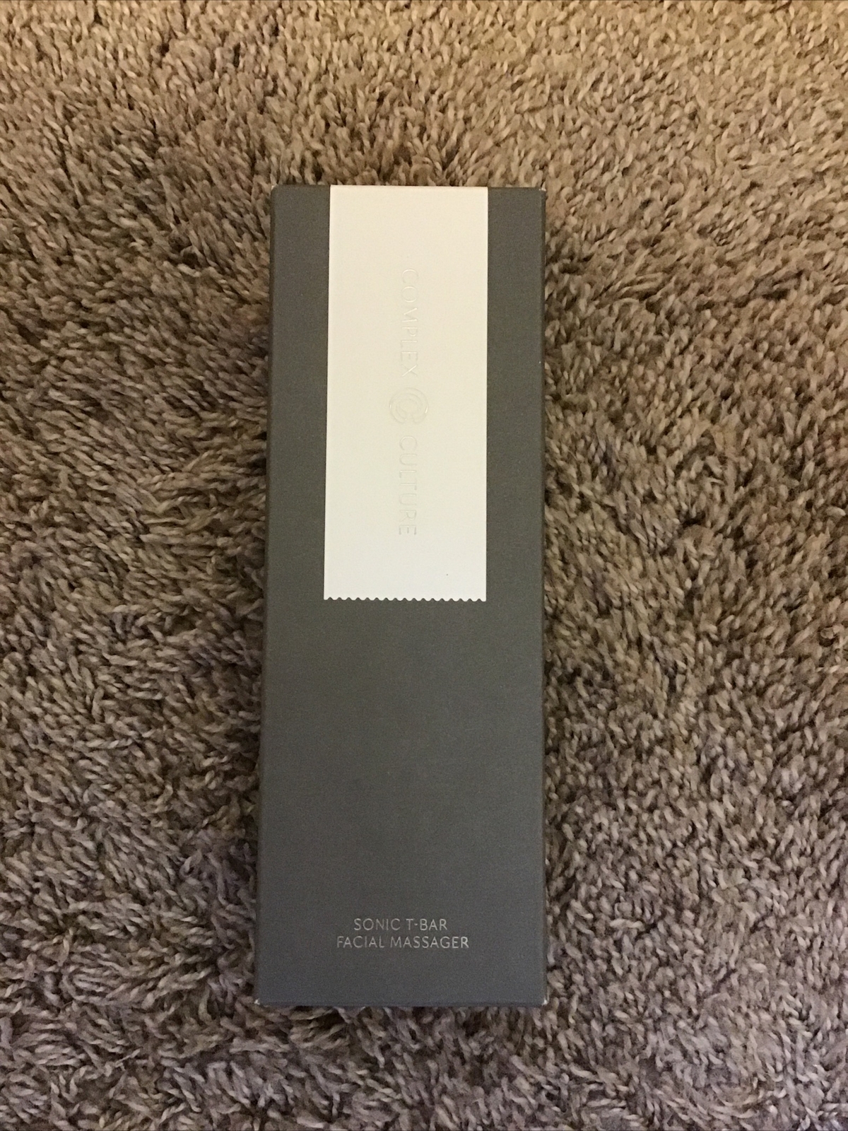NIB Complex Culture sonic T-bar facial massager