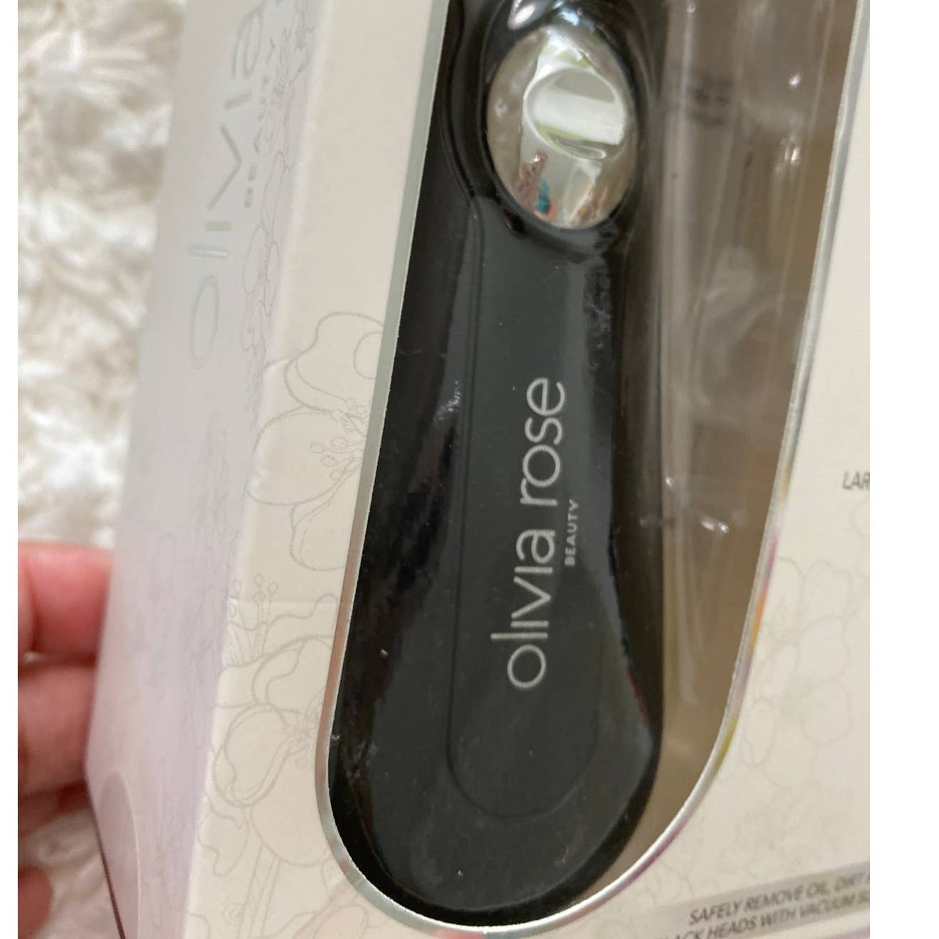 Olivia Rose Electric Vacuum Blackhead Remover Face Suction Pore Cleanser NEW