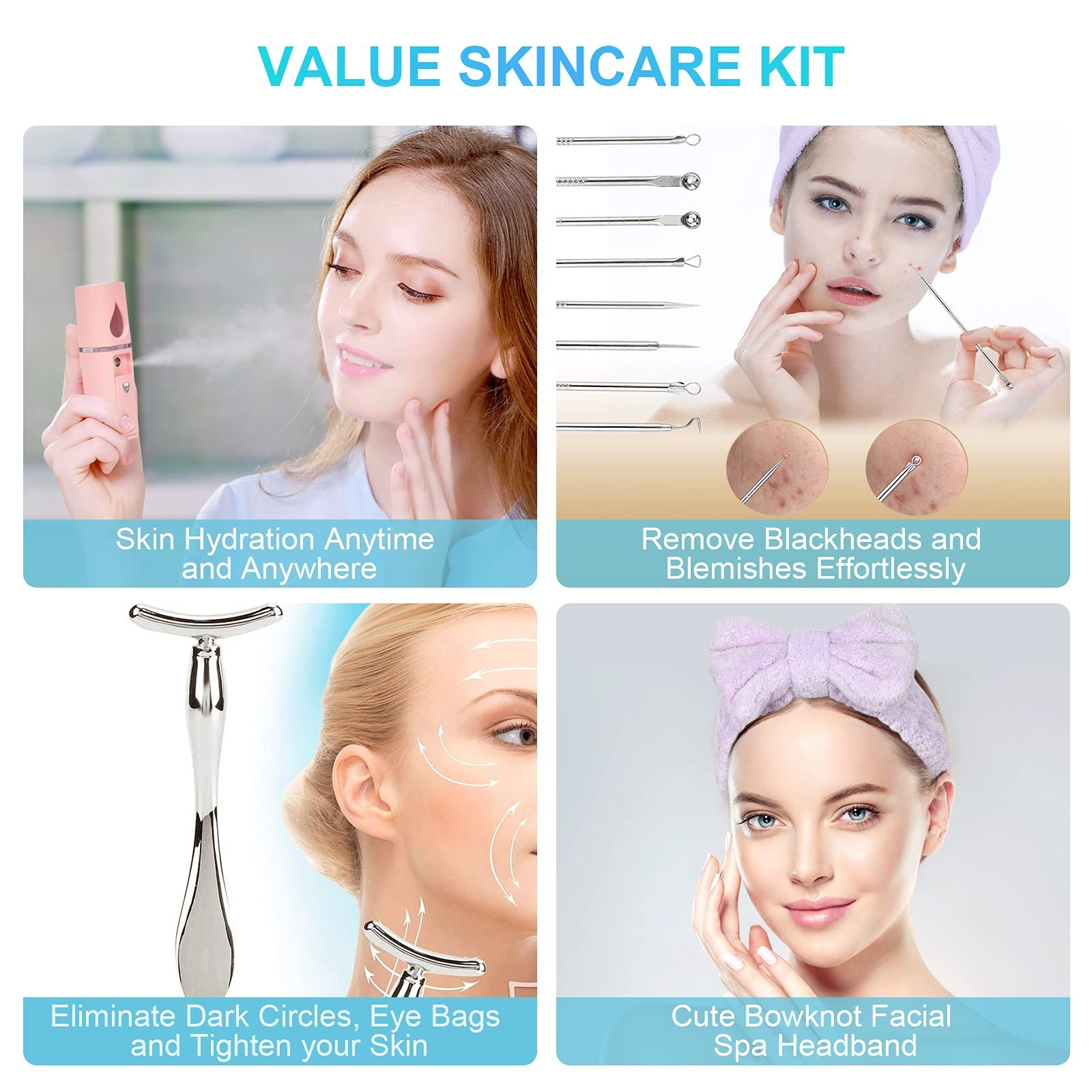 Facial Steamer for Face, Face Steamer for Facial Deep Cleaning, Face Steamer …