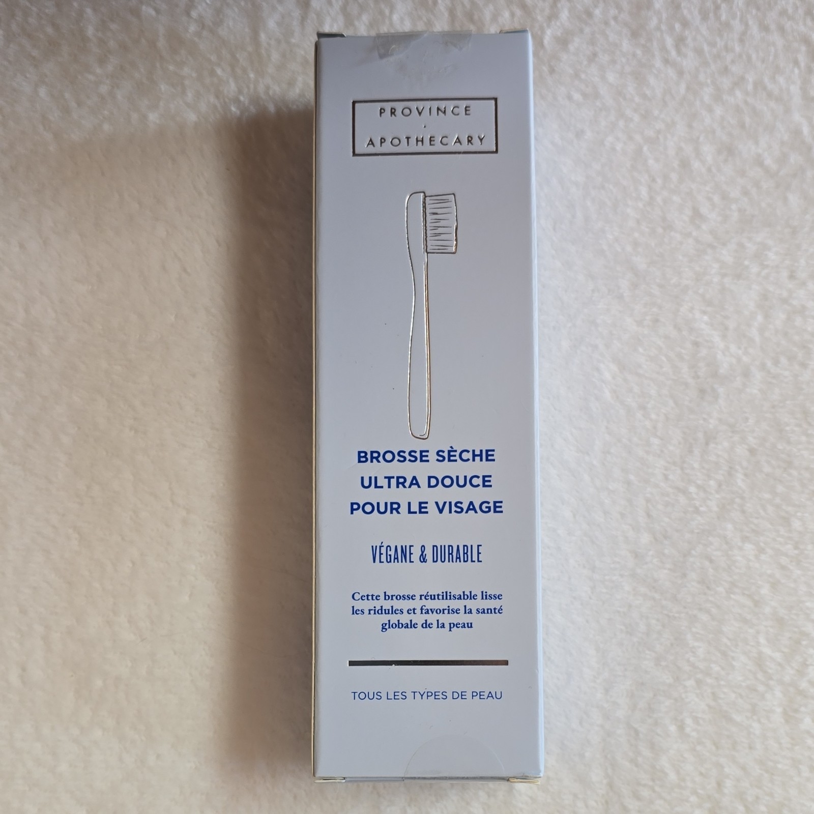 Province Apothecary Facial Brush Vegan Cruelty Free Exfoliates Tones