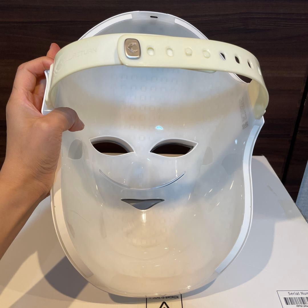 CELLRETURN LED Mask PLATINUM Skin Care Beauty Device From Japan Tested