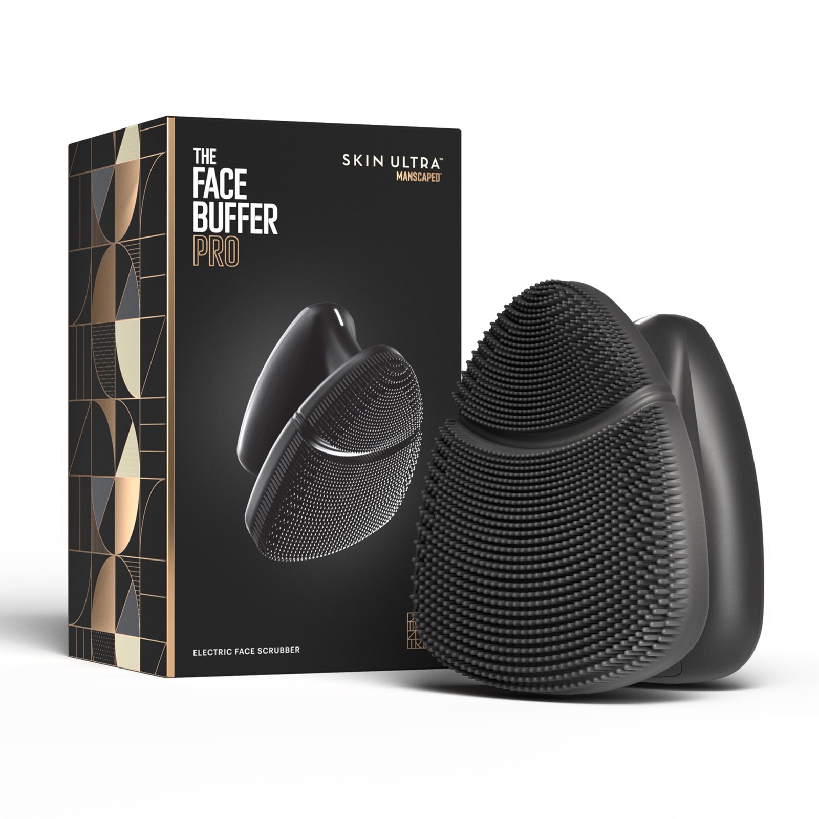 MANSCAPED® The Face Buffer PRO – Men’s Electric Silicone Face Scrubber
