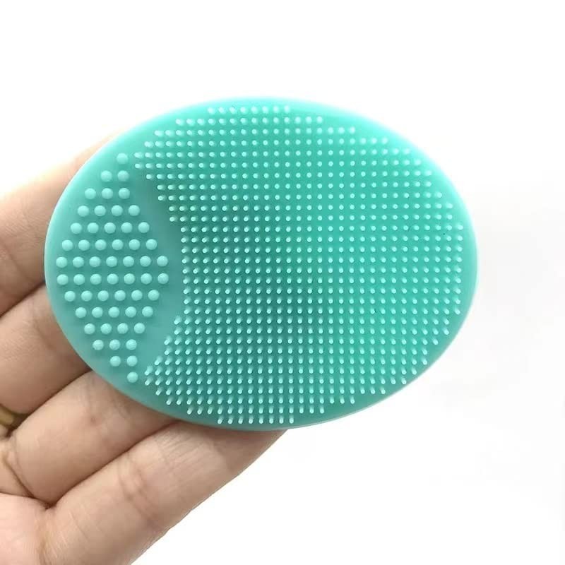 Silicone Facial Cleansing Brush – 4 Pack Exfoliator for Blackhead and Pore Care