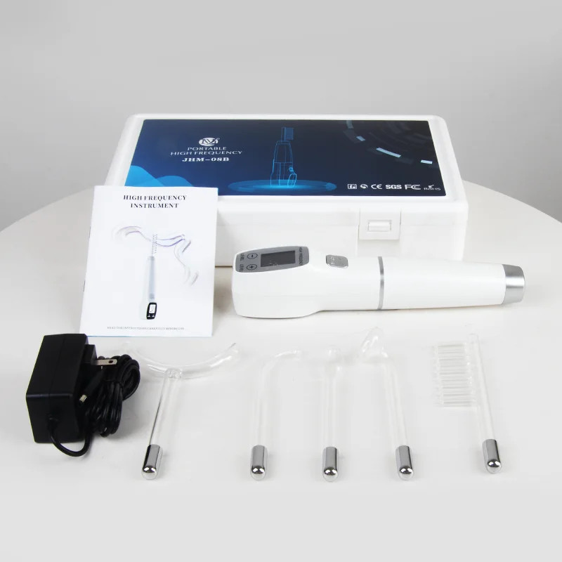 Multifunction LCD Screen 4 in 1 Electric Facial Skin Care Wand Beauty Device
