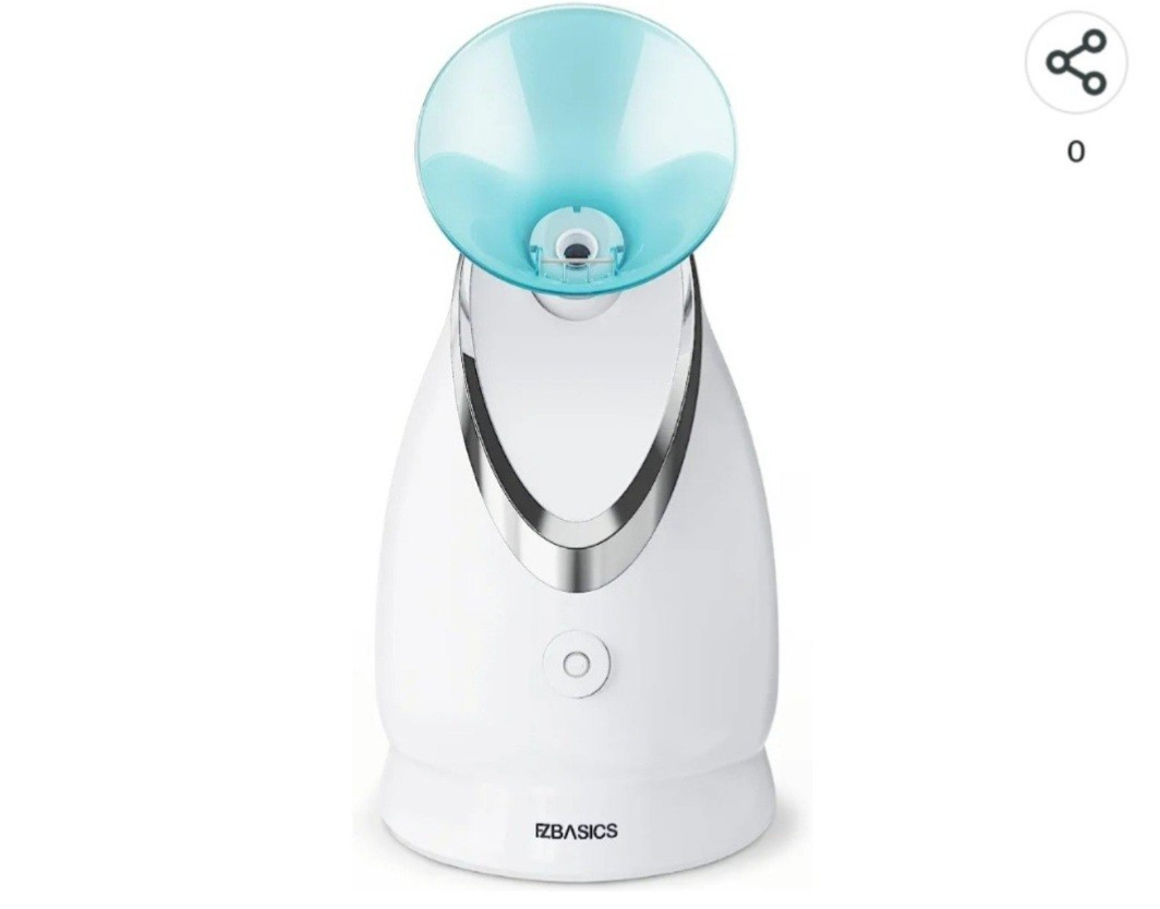 EZBASICS Ionic Face Steamer/ Hair Conditioning, Face Cleansing, Skincare