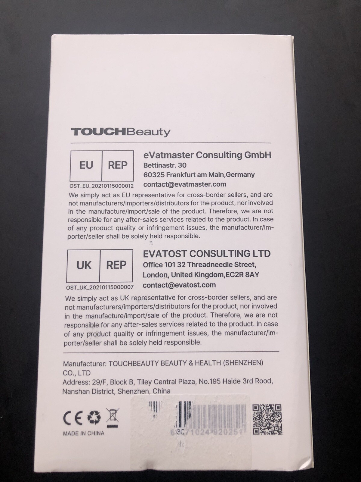 TouchBeauty & Health TB-14838 Rotary Facial Cleanser Set with Case & 3 Brushes