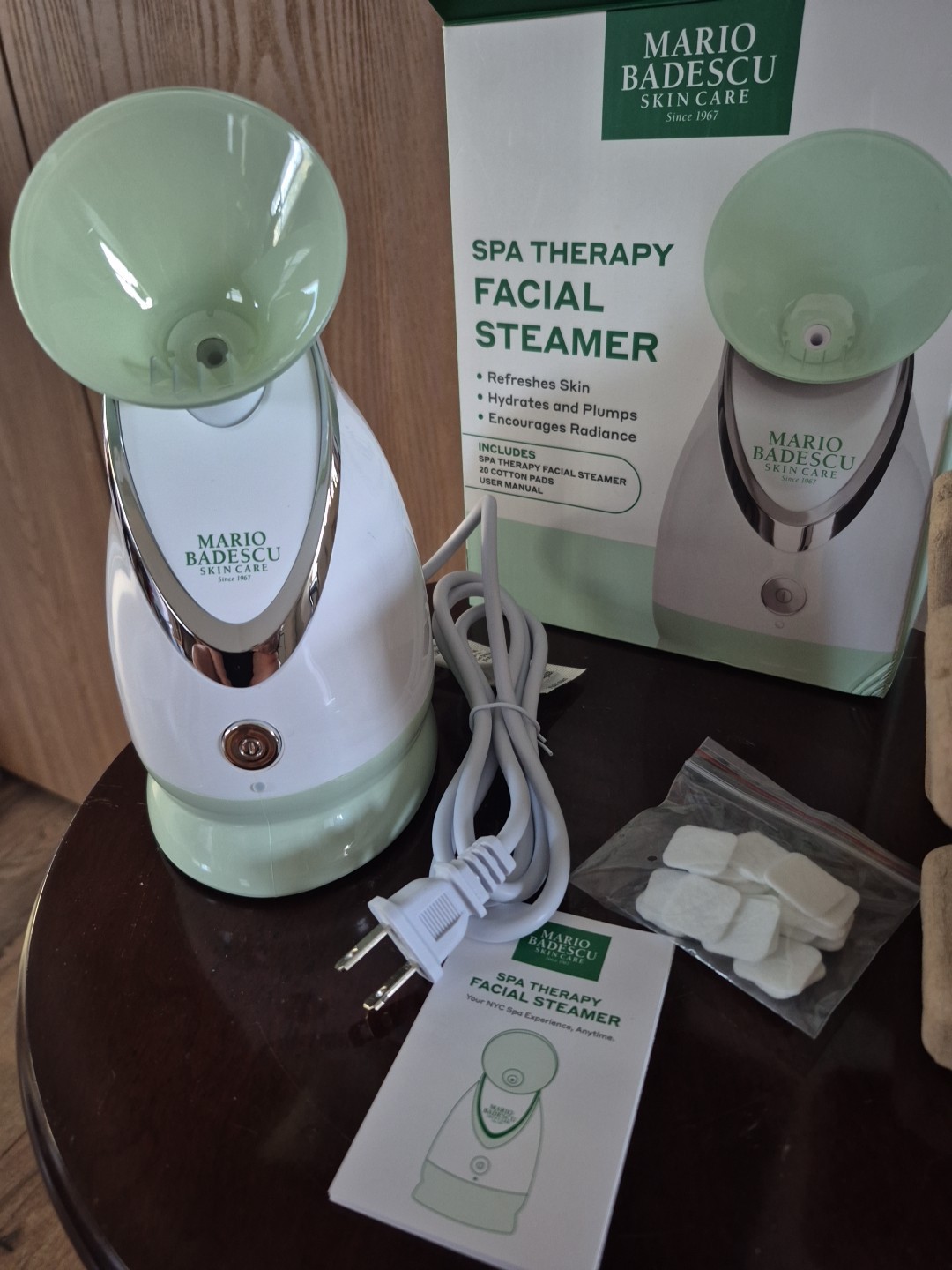 Mario Badescu Spa Therapy Facial Steamer Aromatherapy-Ready Deep Cleansing