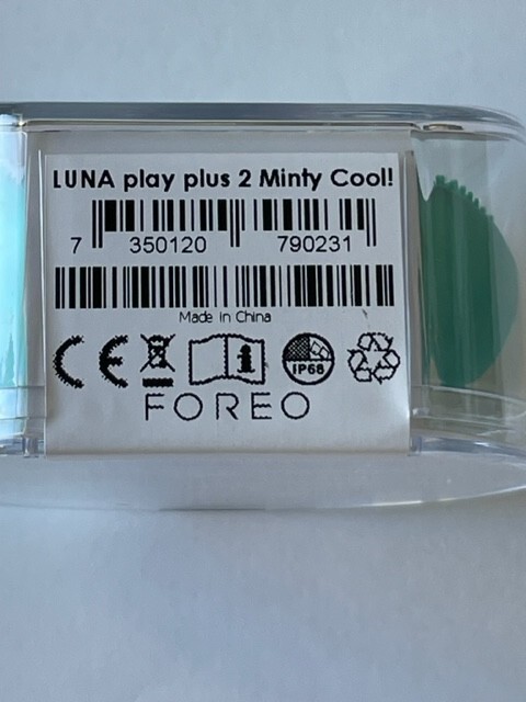 Foreo Sweden Luna™ Play Plus 2 MInty Cool Facial Cleansing Massager New Sealed