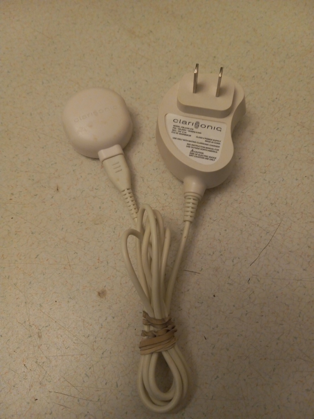Clarisonic OEM PBL4180B w/ PBL 3100-479 Power Adapter