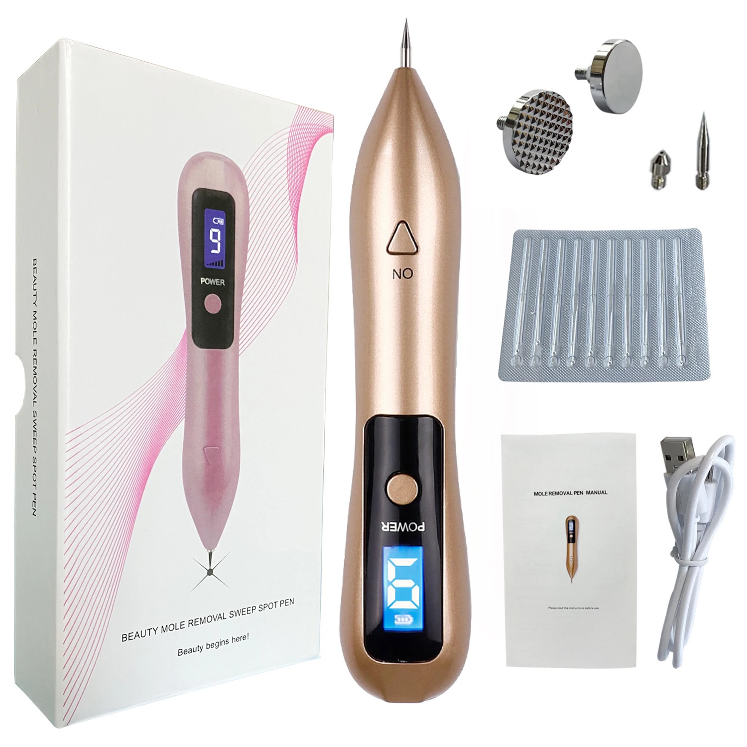 Updated Laser Plasma Removal Pen Sweep Skin Wart Fibroblast Electric Beauty Tool