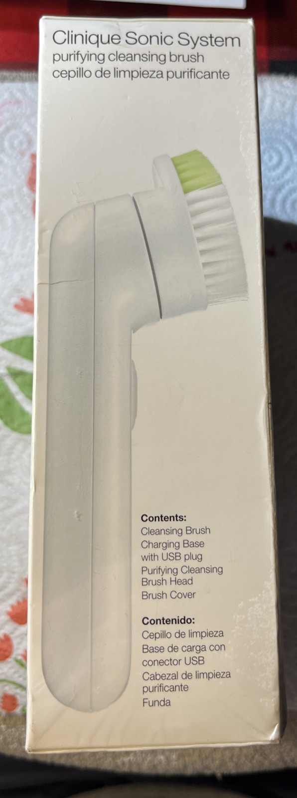 CLINIQUE SONIC SYSTEM PURIFYING CLEANSING BRUSH FOR FACIAL – SEALED PACK