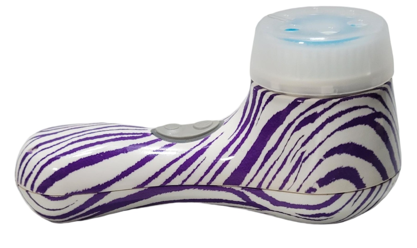 Clarisoni Mia 2 Sonic Facial Skin Cleansing Brush Purple Zebra Animal Print