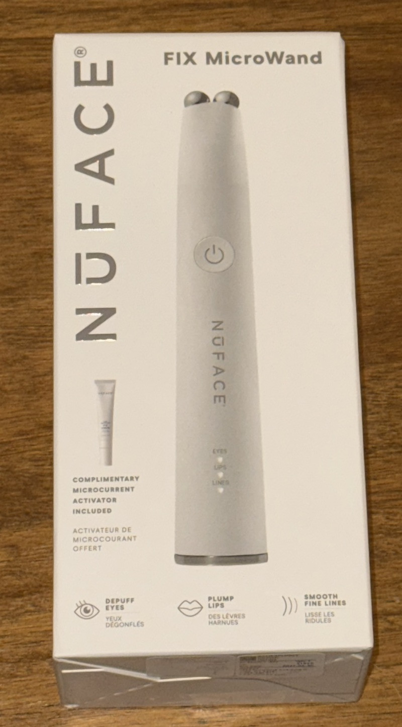 NEW in SEALED Box NuFACE® FIX MicroWand Eyes, Lips & Lines Microcurrent Device
