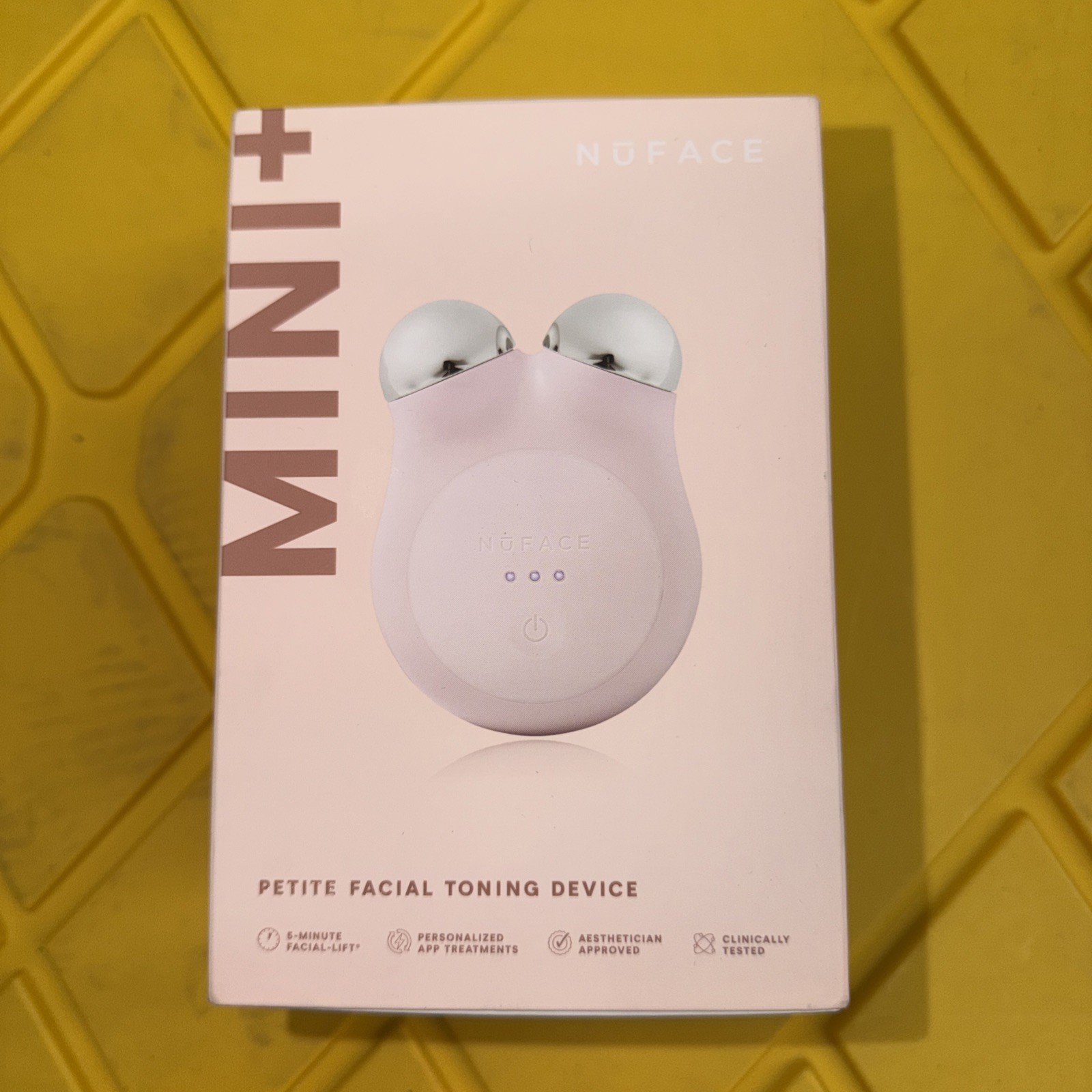nuface mini petite facial toning device In Sandy Rose