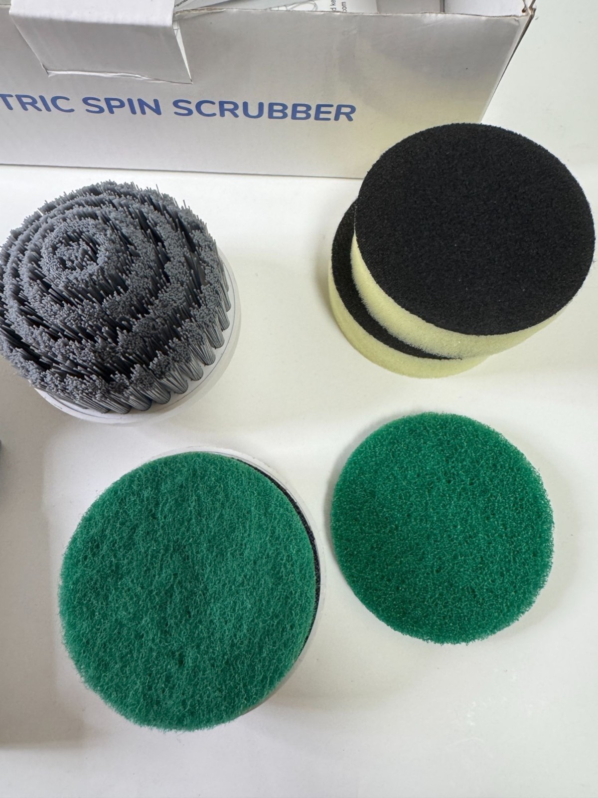 StarVal SVB001 Electric Spin Scrubber With Multiple Brush Heads & USB Charging C