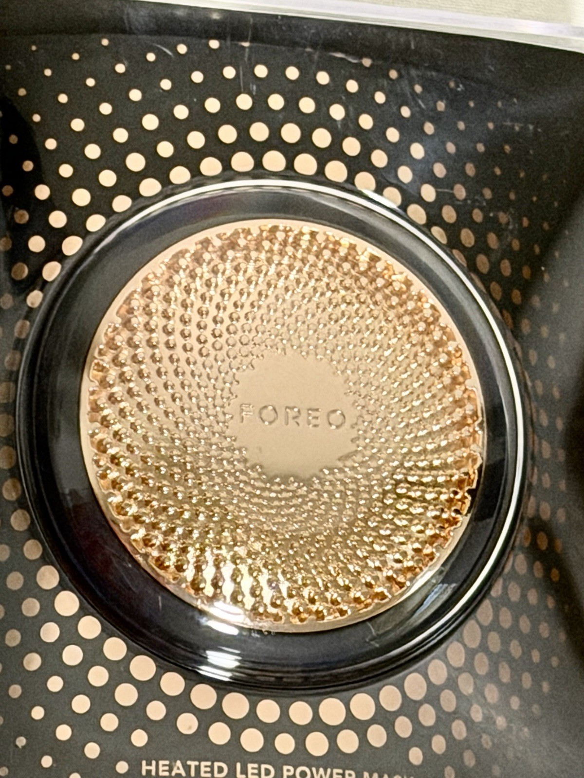Foreo UFO 2 Beauty-Tech Power Mask Heated LED Power “Black” New In Box Sealed
