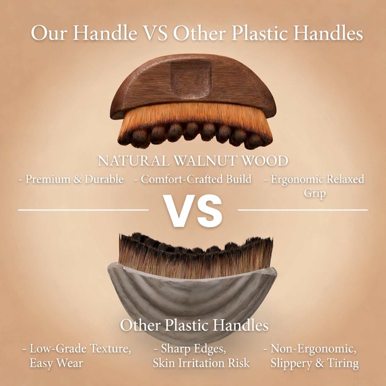 Lymphatic Drainage Face Brush – Wooden Handle, Soft Bristles, Gift Boxed for Mom