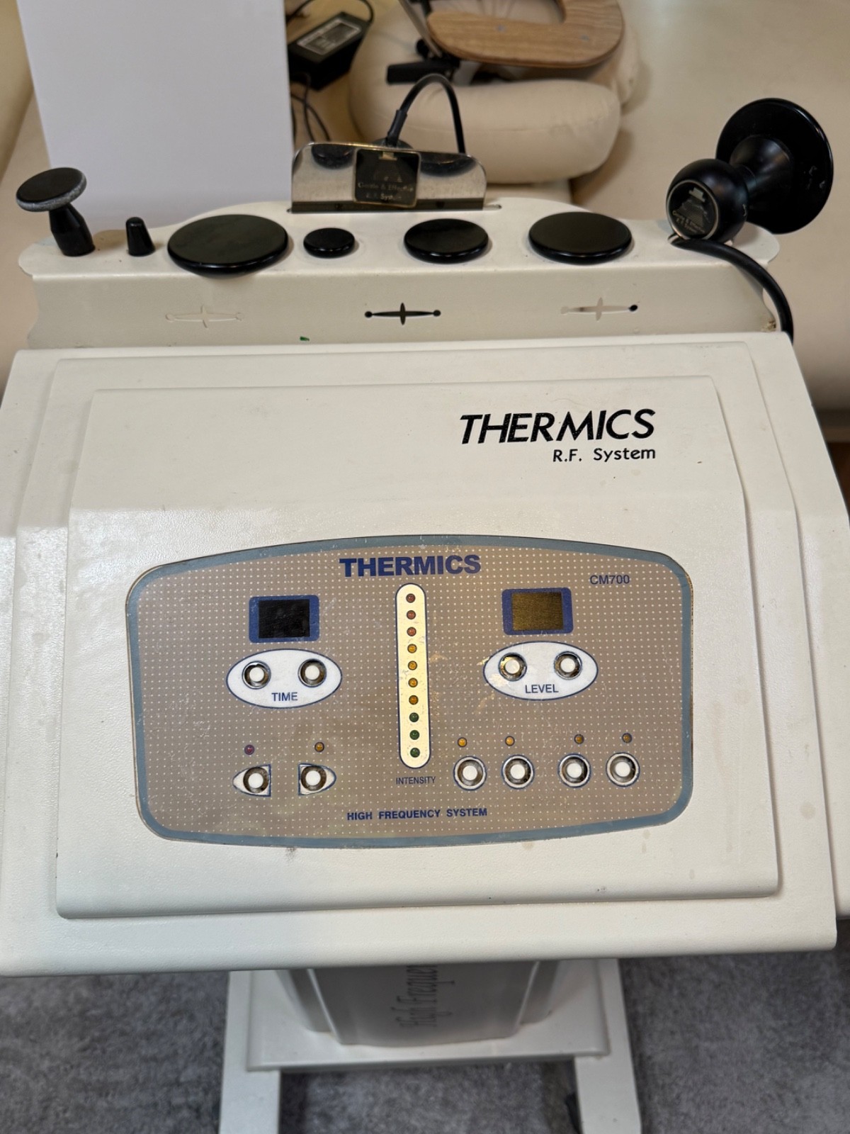 Professional spa equipment items