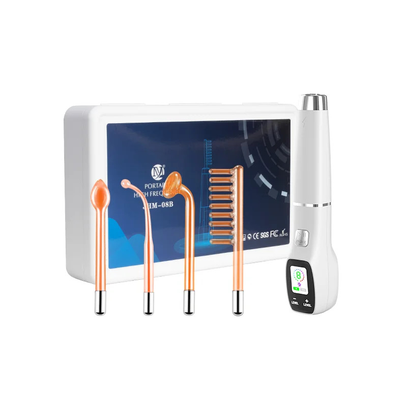Multifunction LCD Screen 4 in 1 Electric Facial Skin Care Wand Beauty Device
