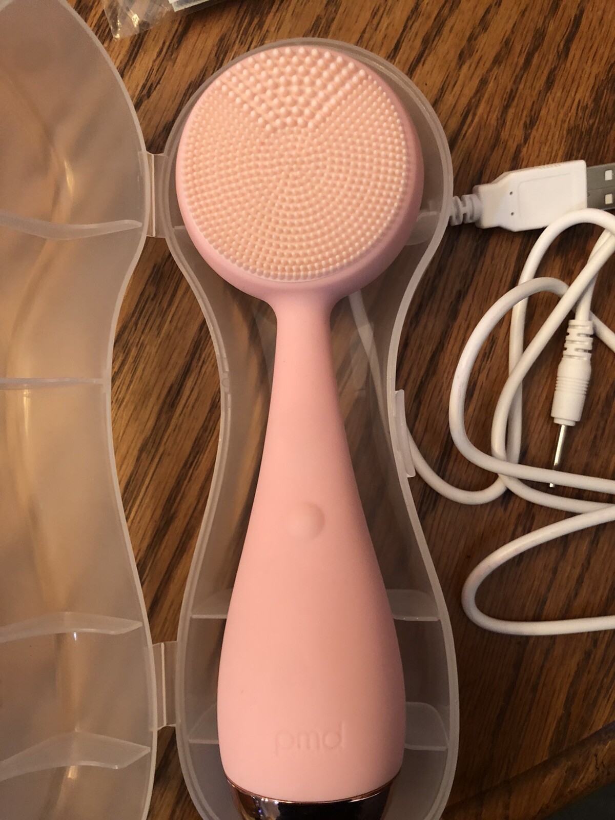 PMD Clean Pro RQ Electric Facial Brush – Pink. New Open Box