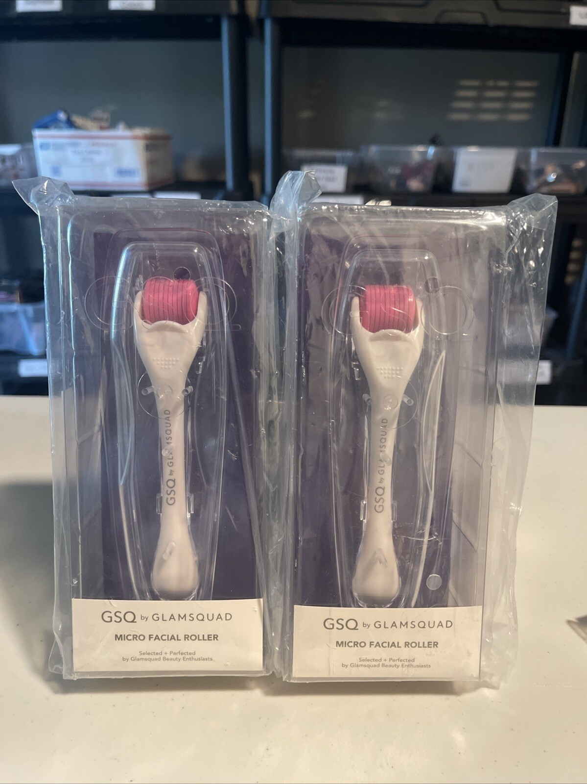 Lot of (2) GSQ by Glamsquad Micro Facial Rollers New In Boxes