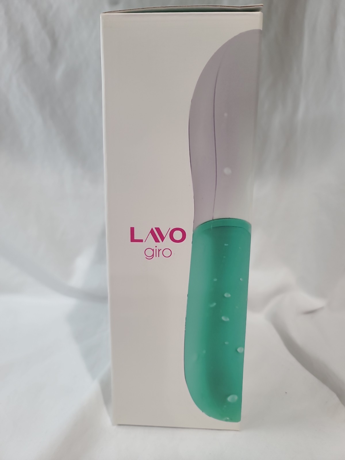 LAVO Giro Electric Facial Brush Waterproof 2-Speed Interchangeable Heads Green