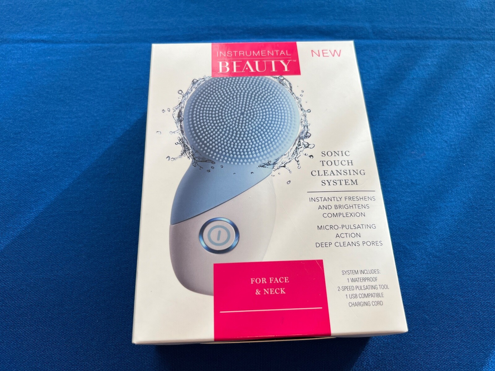 Instrumental Beauty – Sonic Touch Cleansing System For Face & Neck