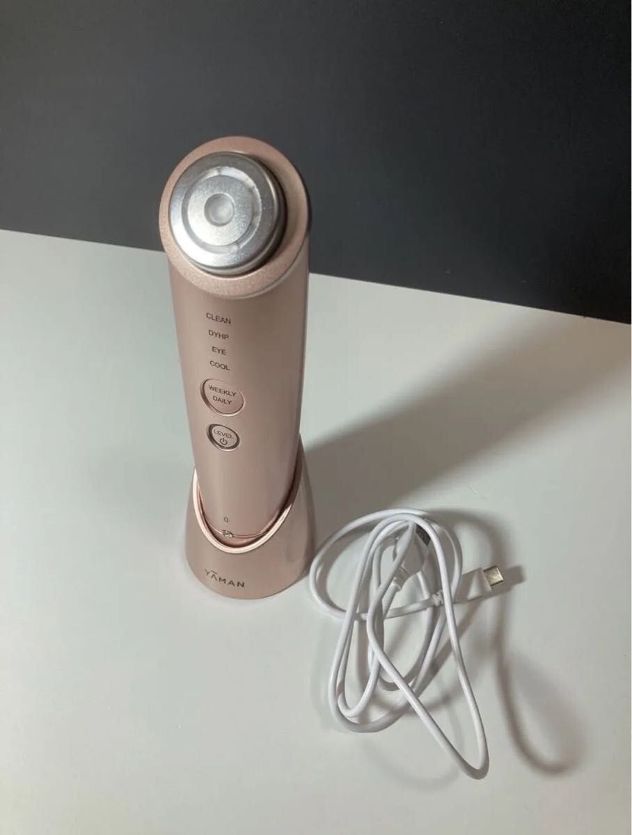 YA-MAN M18-YL Photo Plus Shiny RF Facial Equipment Champagne From Japan