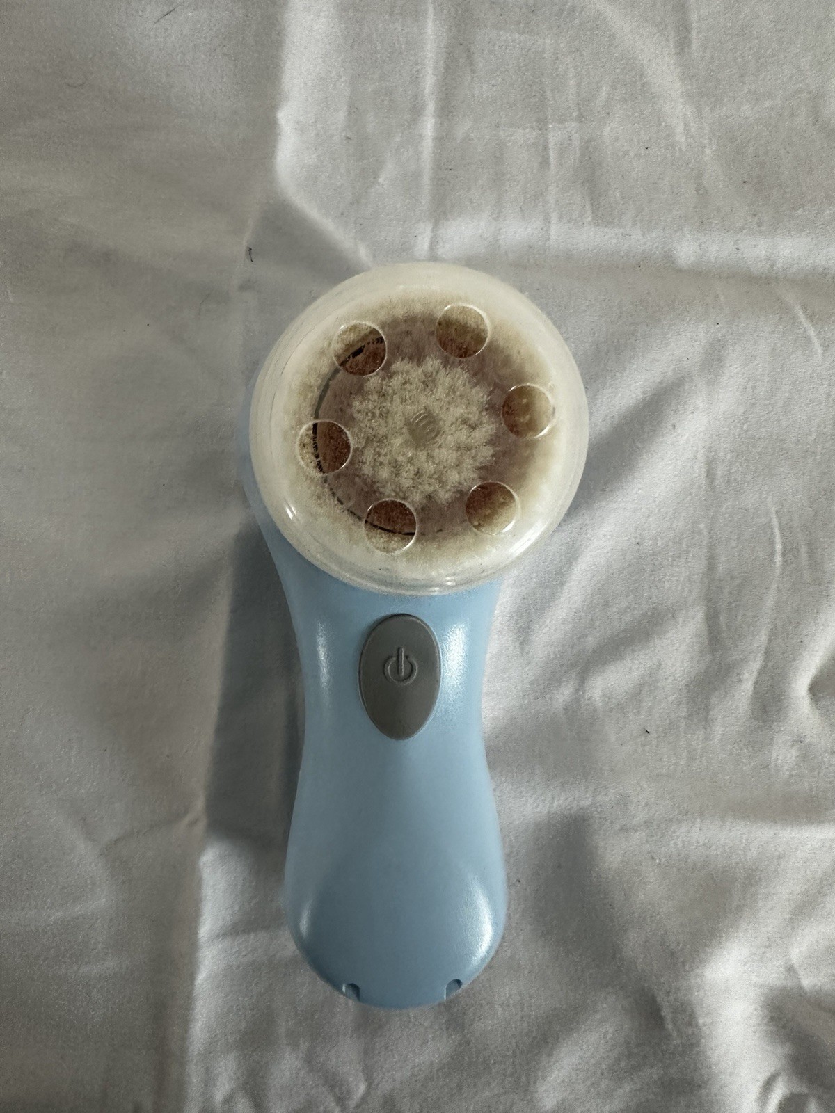 Clarisonic Mia Electric Facial Cleansing Brush Blue w/ USB Charger & Brush Head
