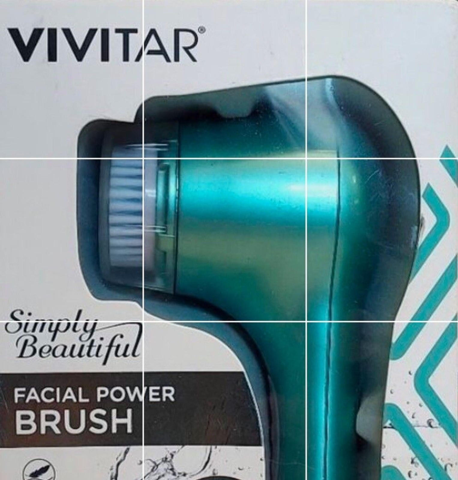 VIVITAR SIMPLY BEAUTIFUL FACIAL POWER BRUSH,+ 2 BRUSH HEADS FAST FREE SHIPPING!!